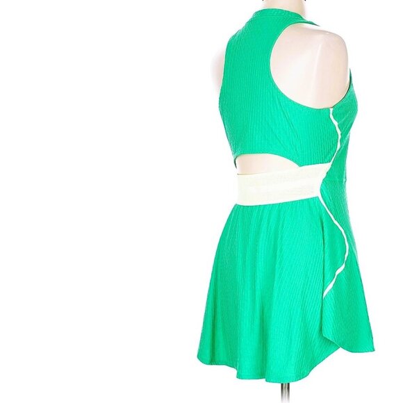 Nwt Nike Tennis Dress L Large - Beautiful Green - Picture 5 of 6